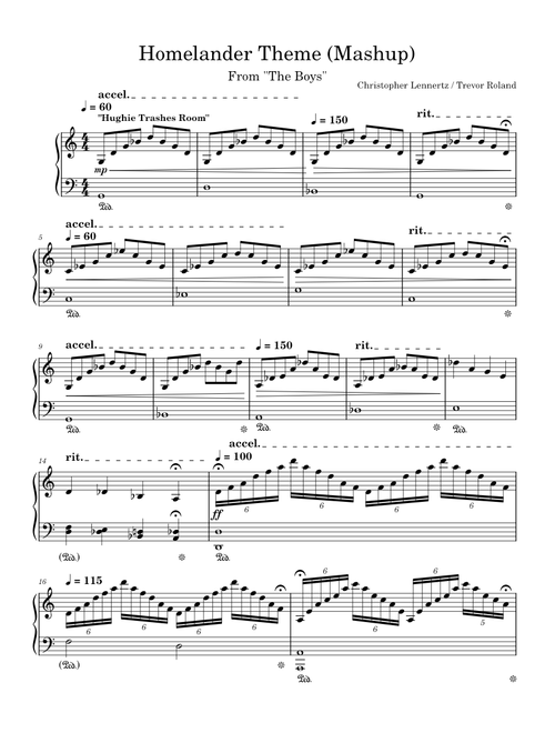 Homelander Theme (Mashup)
