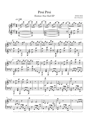 Proi Proi Proi Proi (From Honkai: Star Rail) - Orchestral Arrangement Sheet Music ...