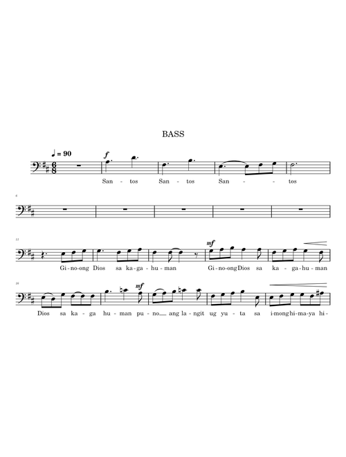 Santos - 11th mass (BASS)