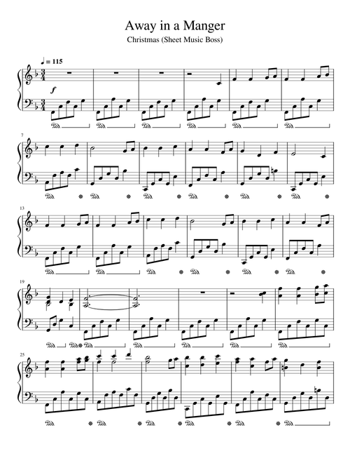Away in a manger - William J. Kirkpatrick
