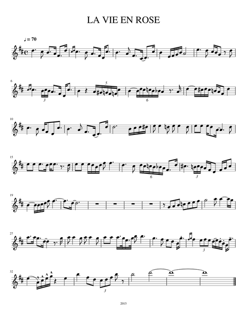 Free sheet music for Trumpet in b-flat | Download PDF or