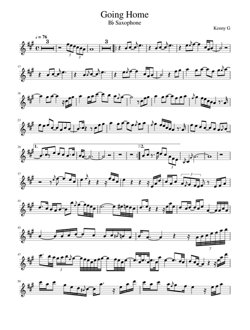 Going Home - Kenny G