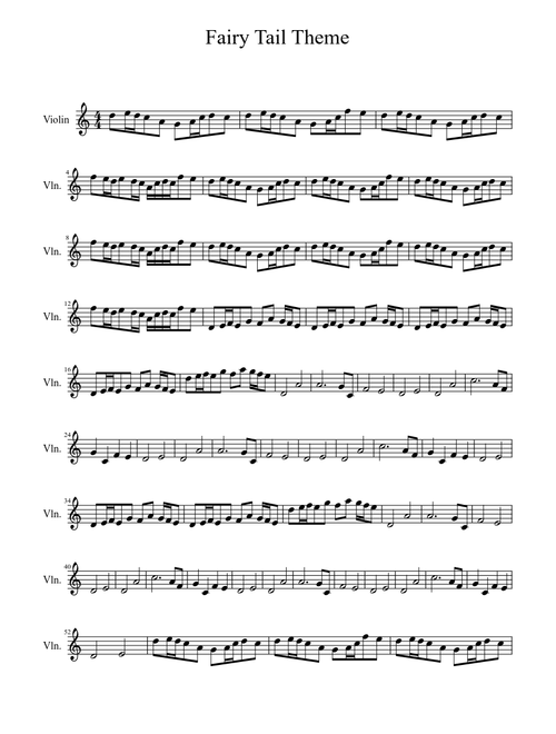 Fairy Tail Theme