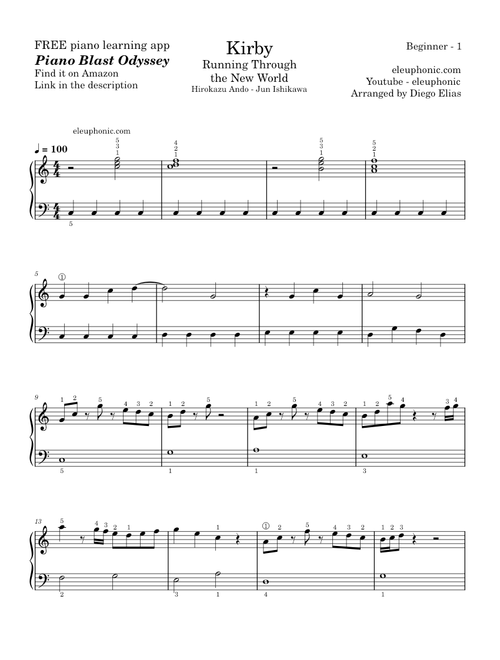 "Running Through the New World" from "Kirby and The Forgotten Land" – Hirokazu Ando, Jun Ishikawa