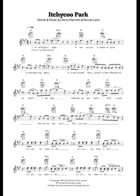 Free The Small Faces sheet music | Download PDF or print on