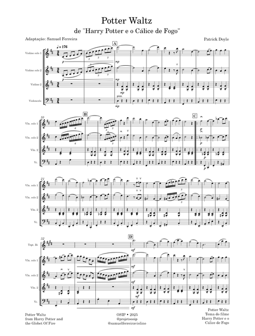 Potter Waltz – Patrick Doyle (Harry Potter Waltz)