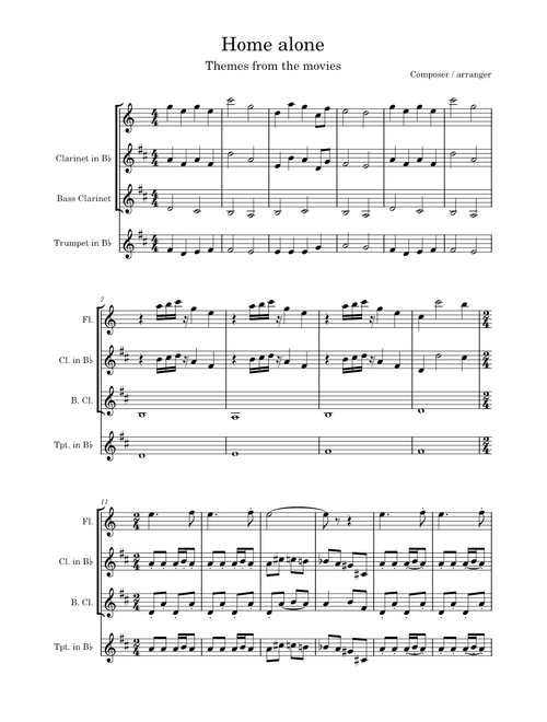 Somewhere in my memory – John Williams