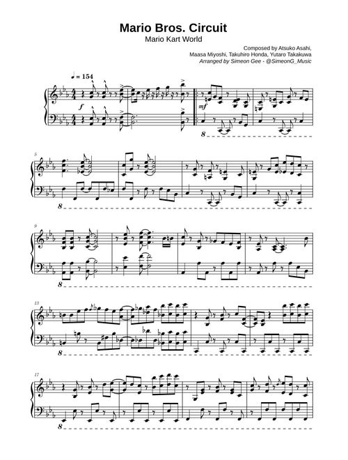 Mario Bros Circuit Theme - Mario Kart World