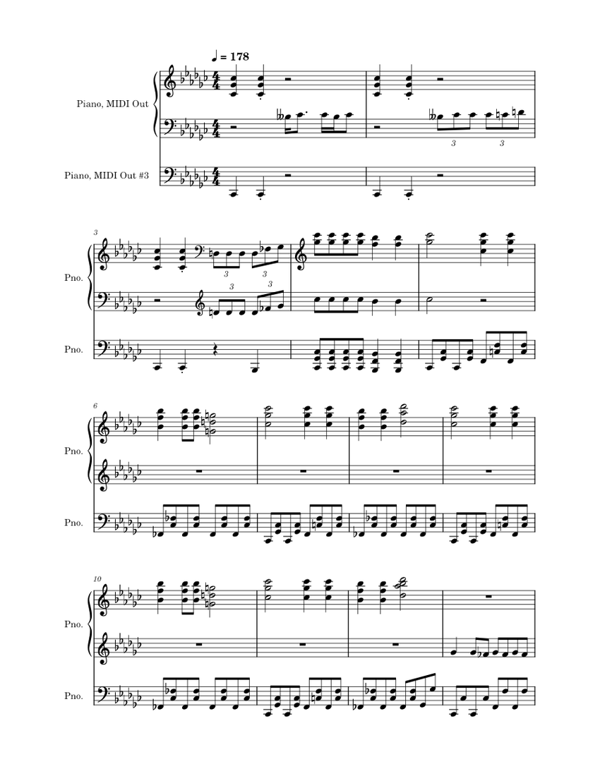 USSEEWA うっせぇわ Sheet music for Piano (Piano Duo)