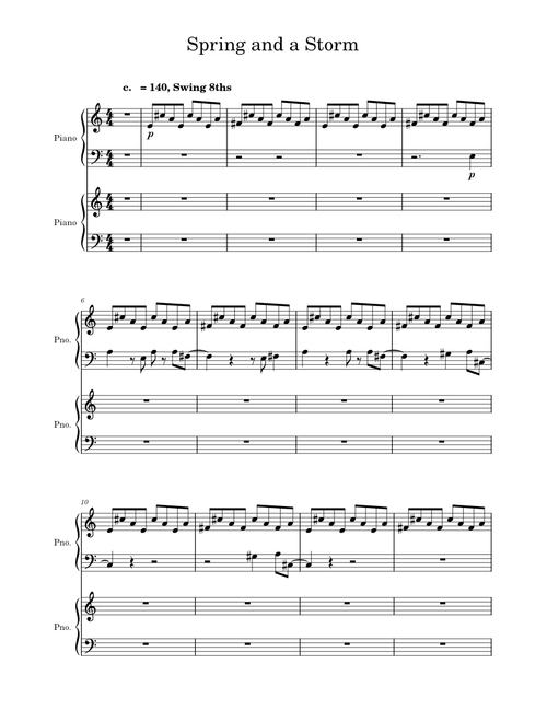 Spring and a storm – Tally Hall Spring and a Storm