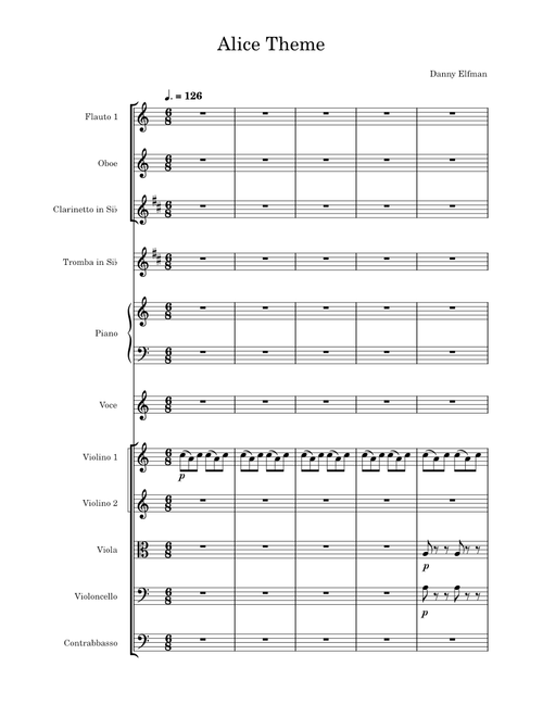 Alice theme – Danny Elfman