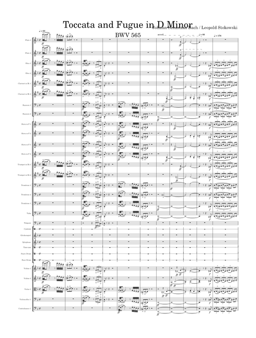 Toccata and Fugue in D Minor