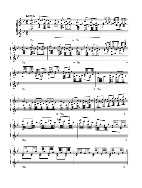 Loudan - Paganini Etude No. 6 in G minor "The Trill/Tremolo/Lento." L. 9/6