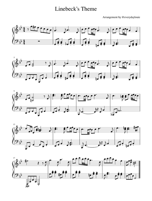 Linebeck’s theme