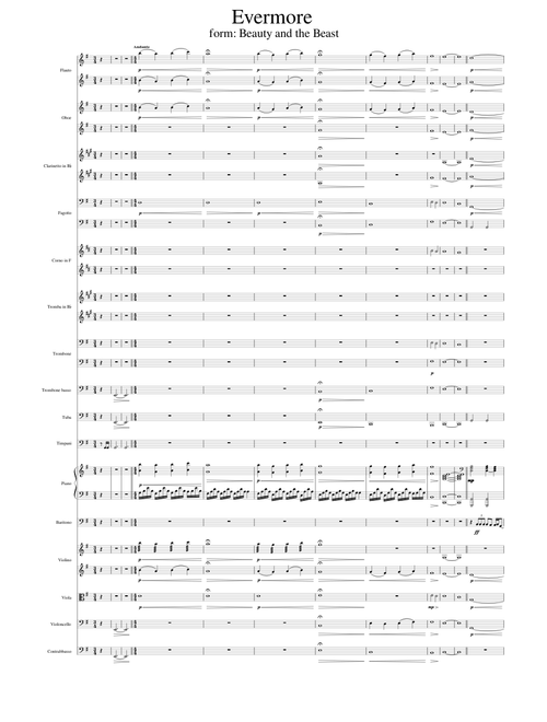 Evermore – Alan Menken Evermore