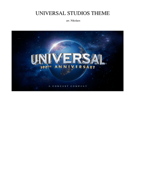 Universal Studios Theme