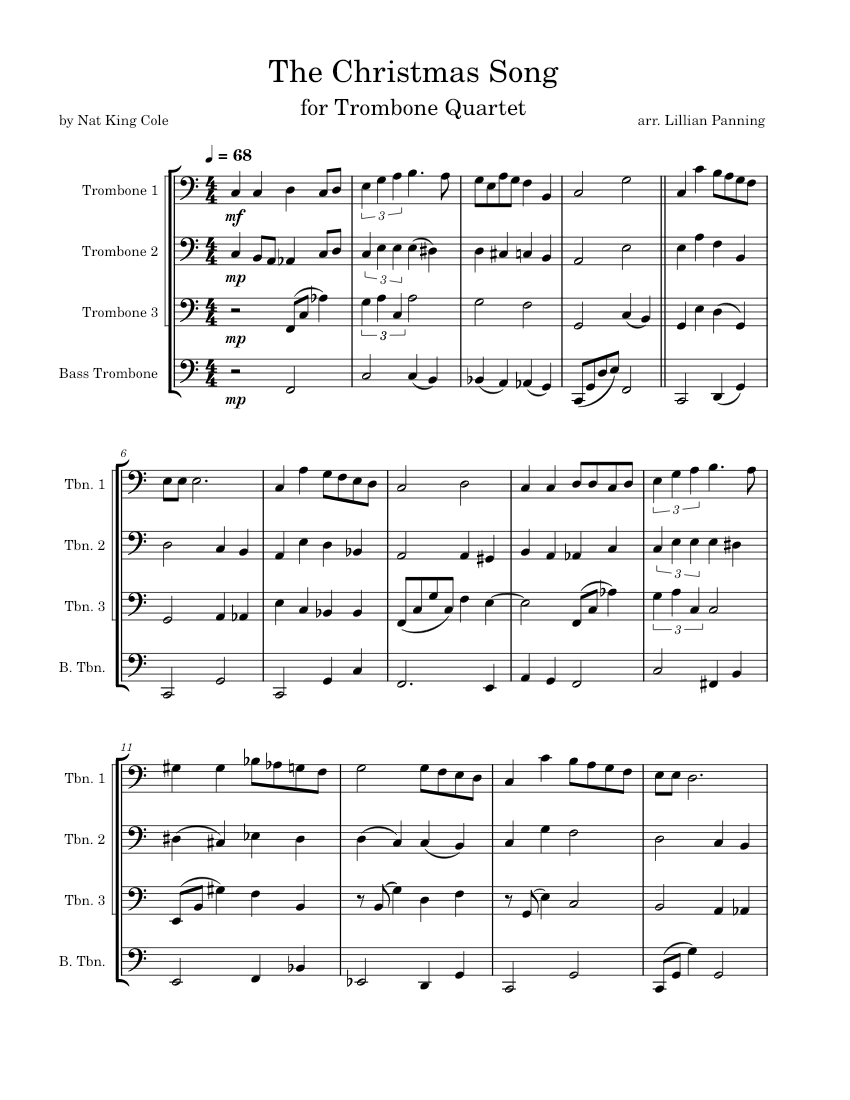 The Christmas Song (Chestnuts Roasting on an Open Fire) for