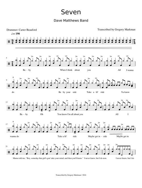 Seven – Dave Matthews Band