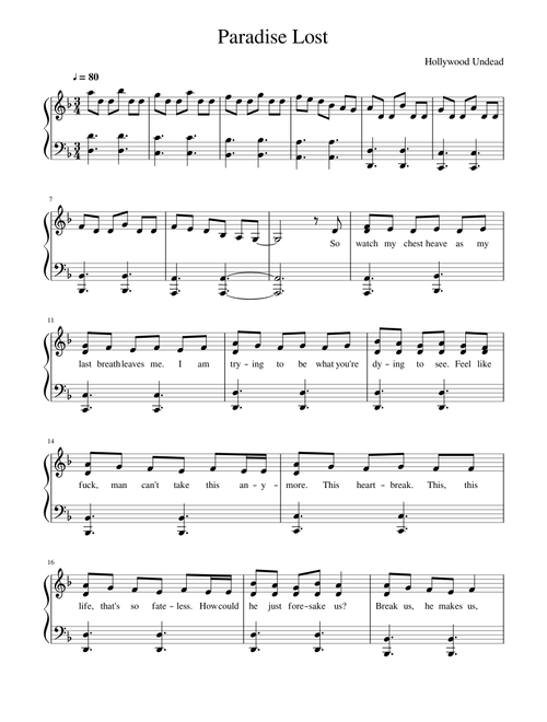 Paradise Lost - Hollywood Undead
