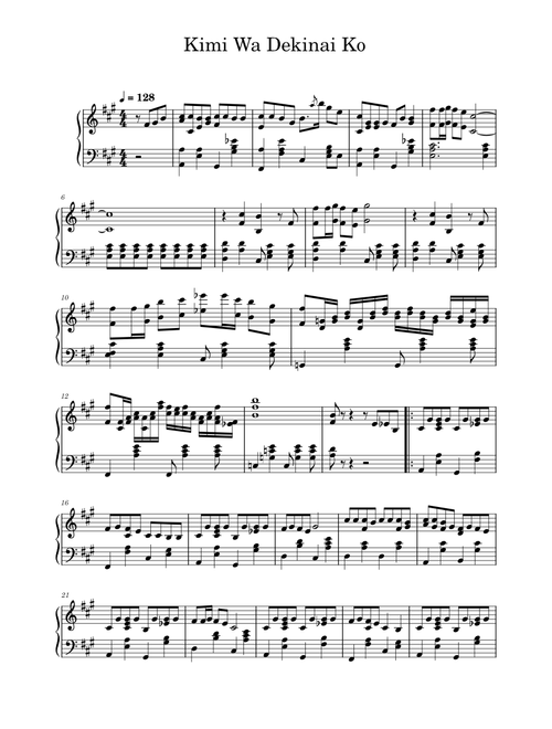 Kimi Wa Dekinai Ko – Kikuo