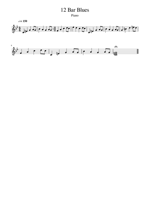 12 Bar Blues