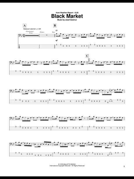 Discover Jaco Pastorius Omnibook For Bass Clef Instruments by jaco