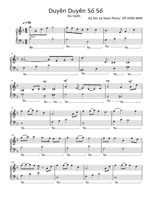 Suyên Duyên Sõ Sô - VỐ HOÀI NAM