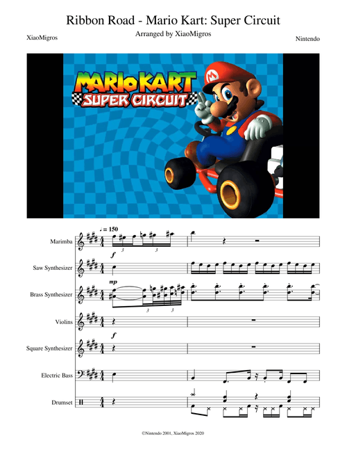 Ribbon Road - Mario Kart Super Circuit