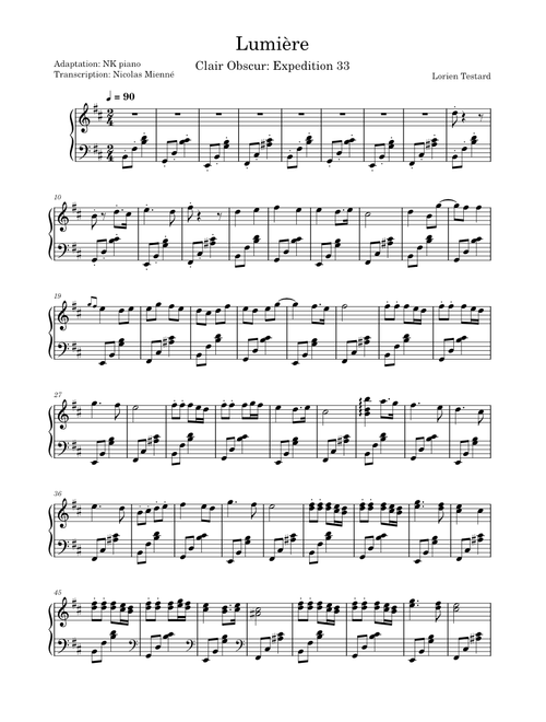 Lumière - Lorien Testard