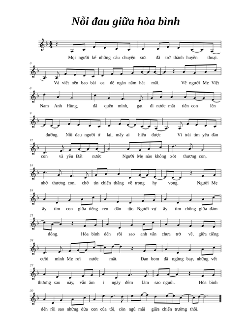 Nỗi đau giữa hòa bình – Hòa Minzy - Nguyễn Văn Chung
