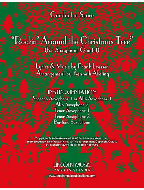 Rockin' Around The Christmas Tree (Arr. Kenneth Abeling) - Toby Keith (Woodwind Ensemble)