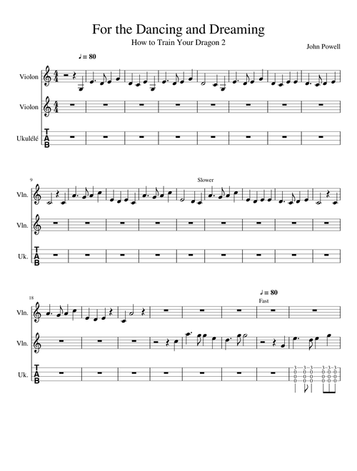 For the Dancing and Dreaming - HTTYD 2