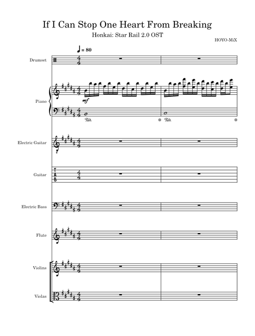 If I Can Stop One Heart From Breaking (Honkai: Star Rail 2.0 OST)