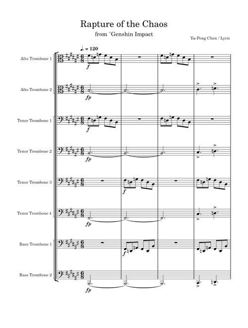 Rapture of the Chaos – Yu-Peng Chen