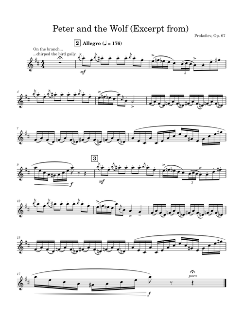 Peter and the Wolf, Op.67 – Sergei Prokofiev Peter and the Wolf