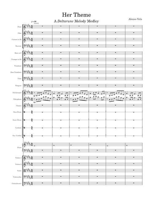 Her Theme (Mix based on "His Theme" and "Lost Girl" by Toby Fox)