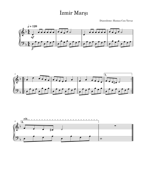 İzmir Marşı – Turkey Folk Song 