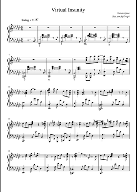 Free Jamiroquai sheet music | Download PDF or print on MuseScore.com