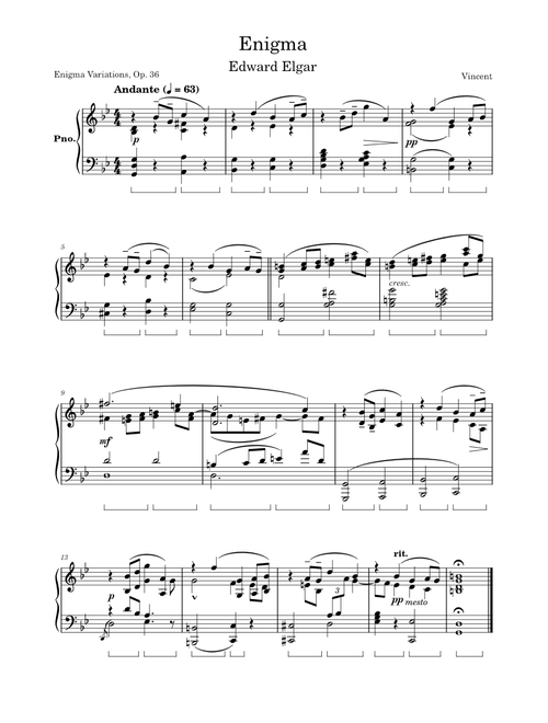 Edward Elgar - Enigma