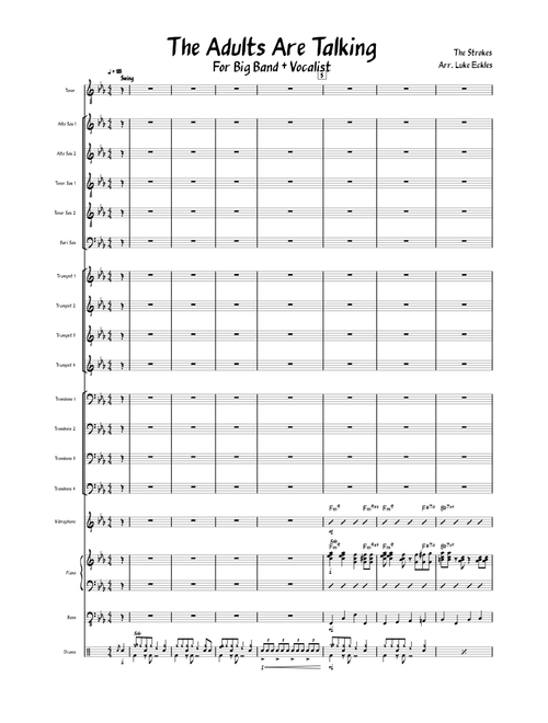 The Adults Are Talking – The Strokes (Big Band)