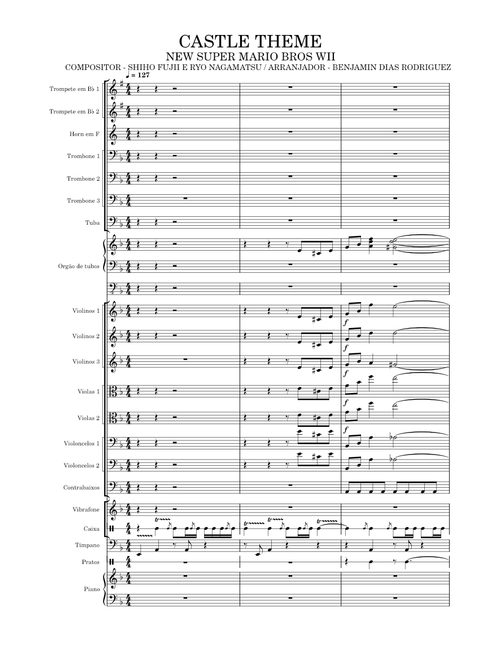Castle Theme - New Super Mario Bros. Wii – Shiho Fujii CASTLE THEME - NEW SUPER MARIO BROS WII
