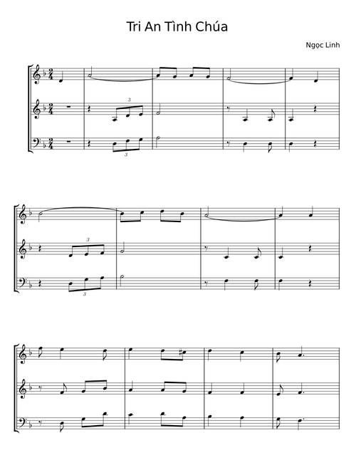 Tri An Tình Chúa - Ngọc Linh