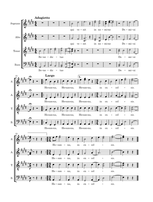 Requiem For "Abe" No.1 Ⅲ.Benedictus – 2933