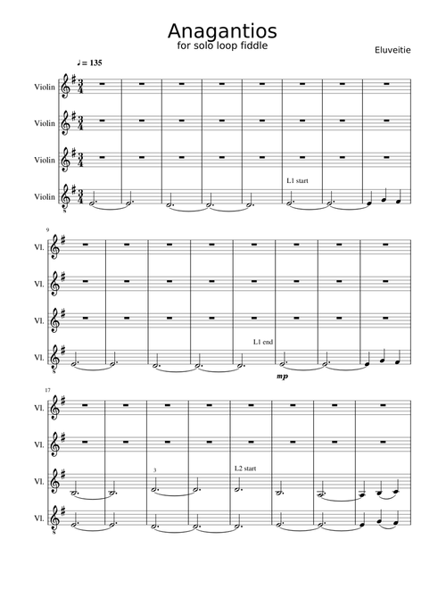 Eluveitie – Anagantios (for loop violin)