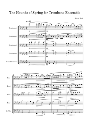 The Hounds of Spring Sheet Music for Piano (Solo) | MuseScore.com