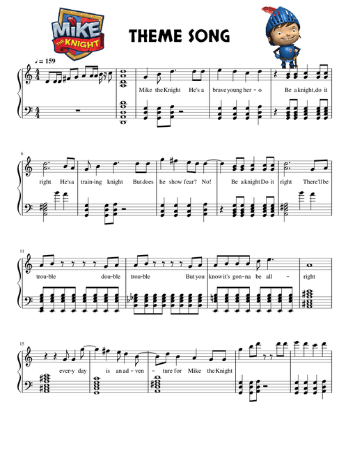 Mike The Knight Theme Song