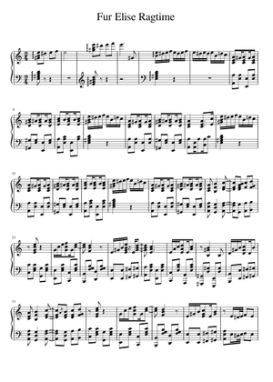 Für Elise – Beethoven Sheet Music for Piano (Solo) | MuseScore.com