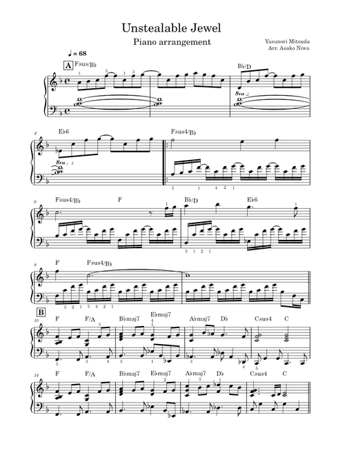 Xenogears sheet music by kenberry5 | Play, print, and download in