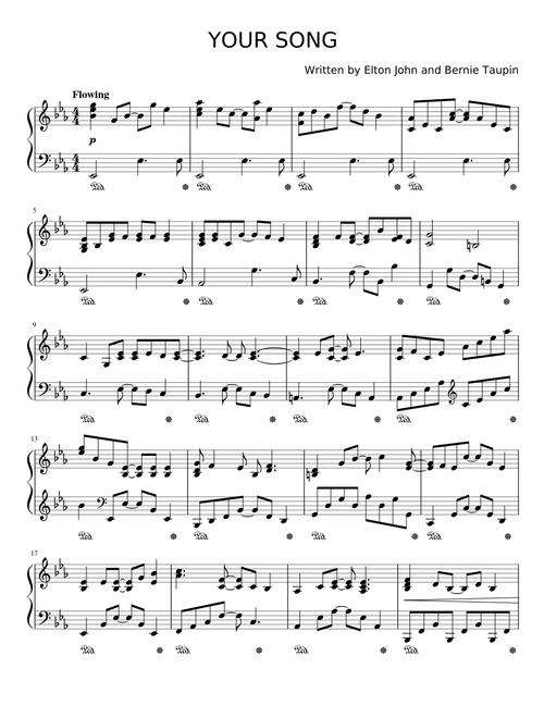 Your Song - Elton John