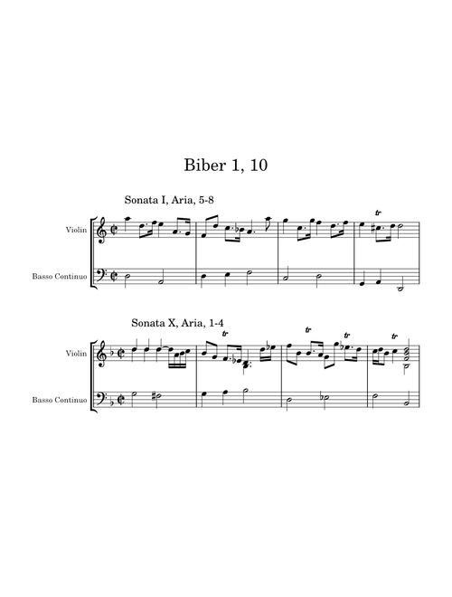 Mystery (Rosary) Sonatas 1 and 10 quotation – Heinrich Ignaz Franz von Biber